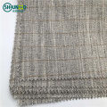 Natural horse hair interlinings and horse hair fabrics for suits and jackets